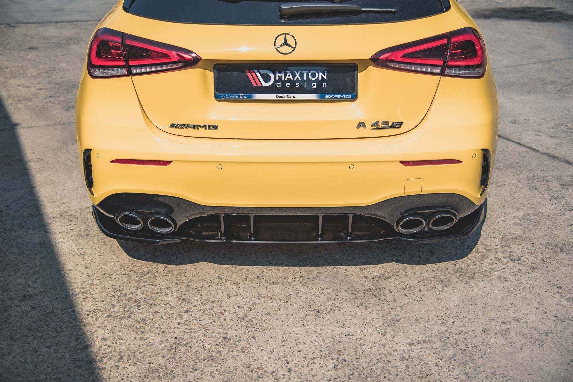 Bagsiden Splitters Mercedes-AMG A 45 S Aero Pack W177