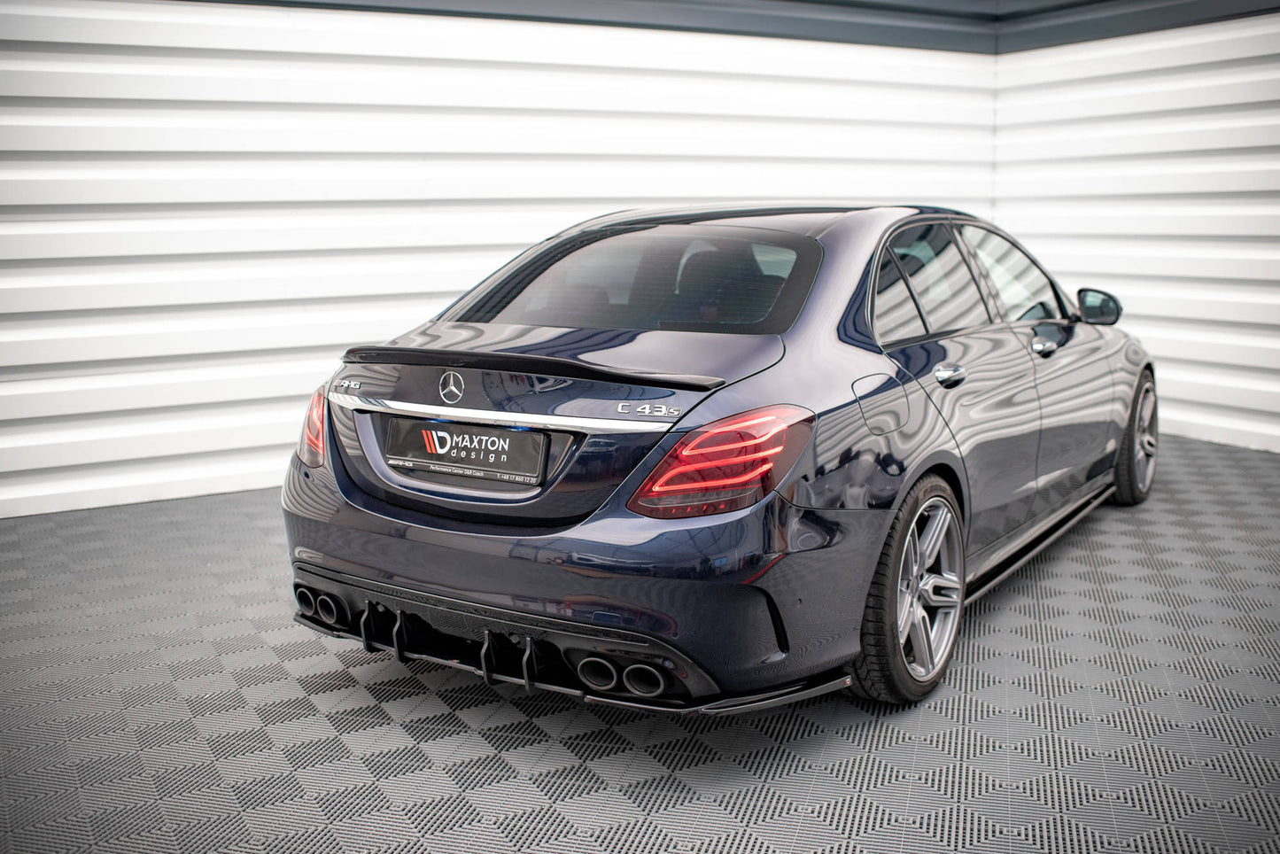 Bagsiden Splitters Mercedes-AMG C 43 siden / Estate W205 / S205 ansigtsløftning