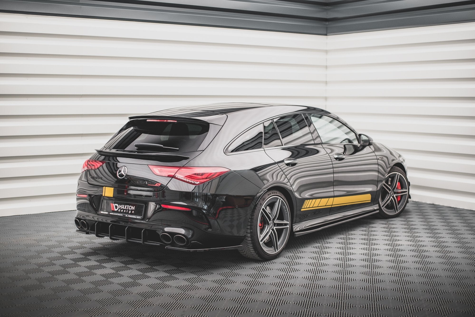 Takapuolen jakajat Mercedes-AMG CLA 35 Aero / 45 Aero C118