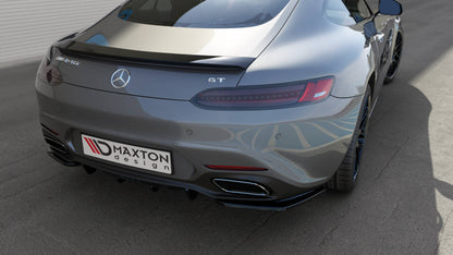 Rear side splitters mercedes-amg gt / gt s c190 facelift