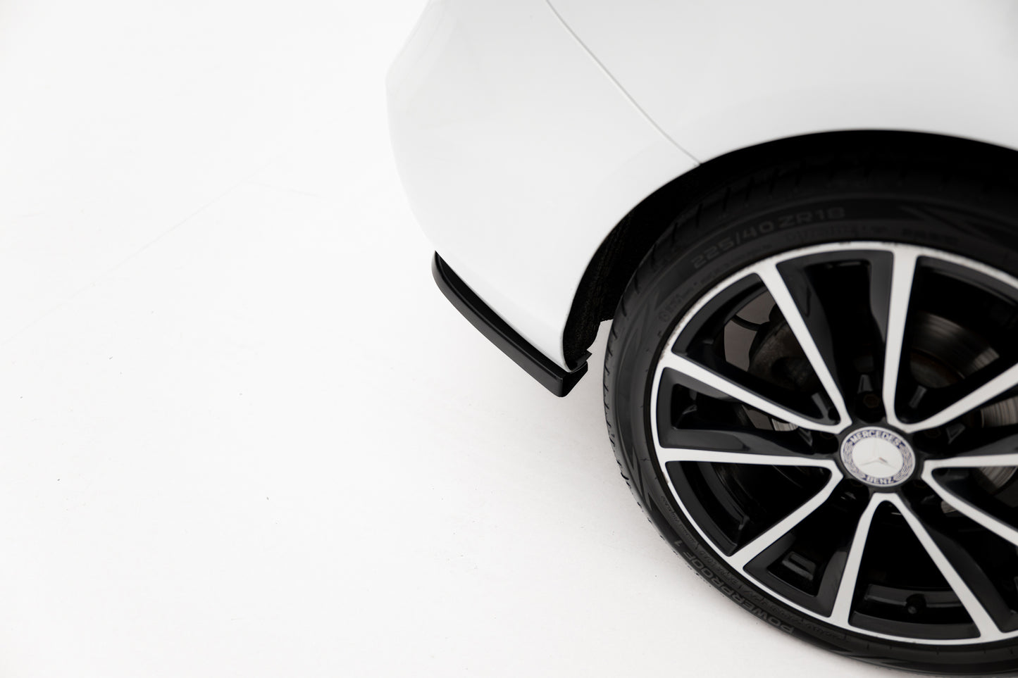 Rear side splitters mercedes-benz b w246