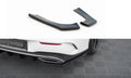 Rear side splitters mercedes-benz cla  amg-line x118