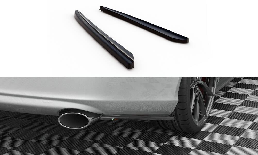 Rear side splitters mercedes-benz cls c219