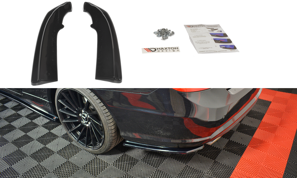 Rear side splitters  mercedes-benz e-class w207 coupe amg-line