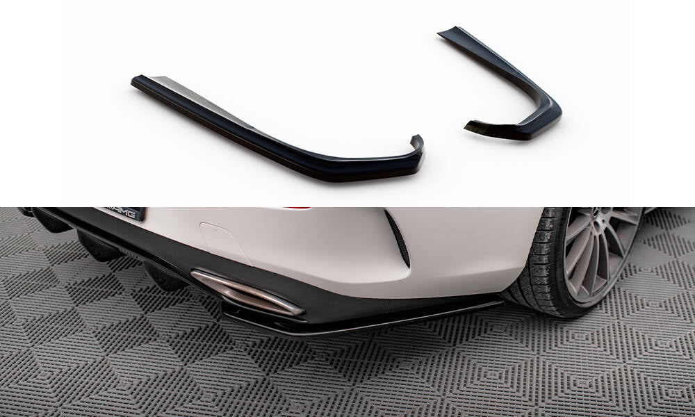 Rear side splitters mercedes-benz e-class w213 coupe(c238) / cabriolet (a238) amg-line