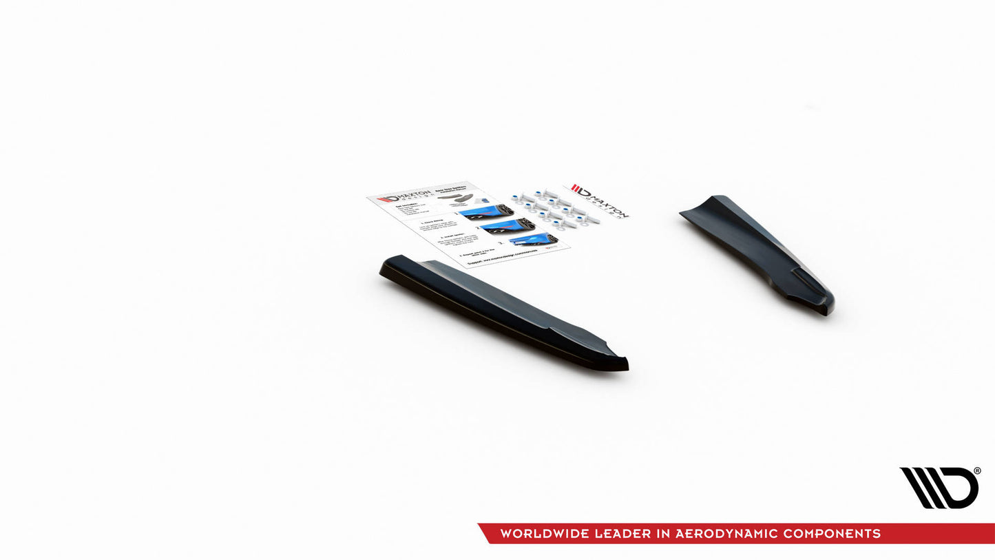 Rear side splitters mercedes-benz glc coupe amg-line c253 facelift