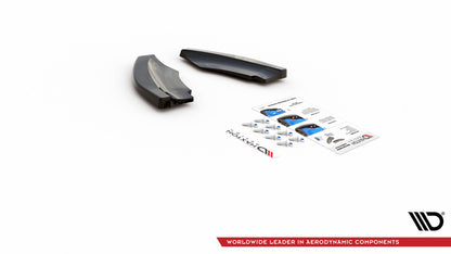 Rear side splitters mini countryman mk2 f60 jcw