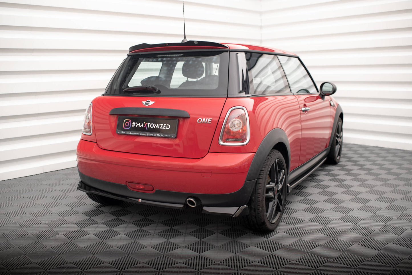 Rear side splitters mini one r56