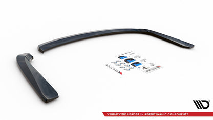 Rear side splitters mistubishi lancer sportback mk8