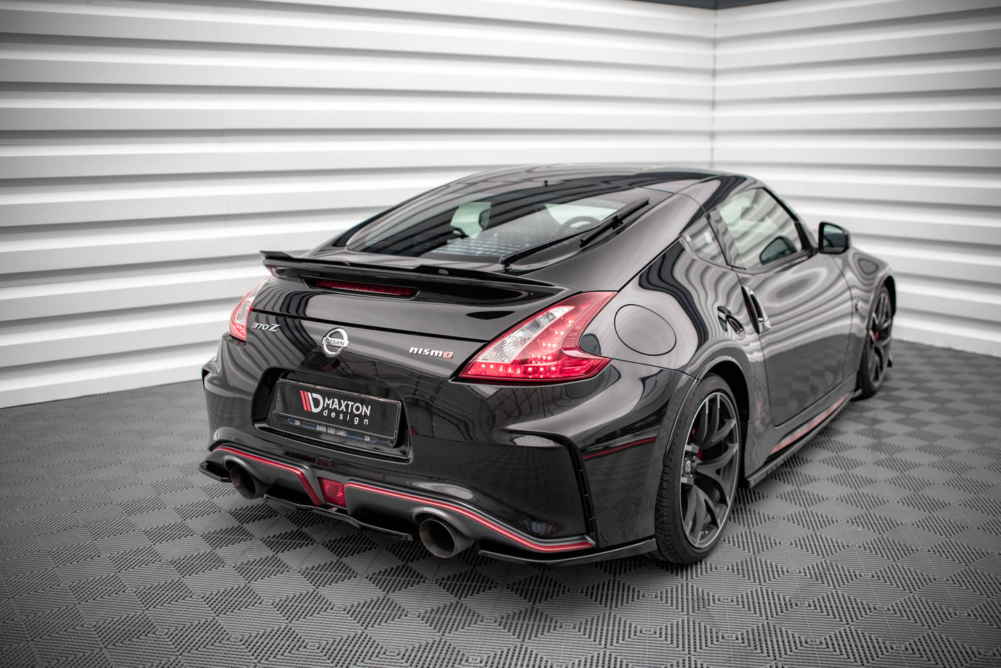 Rear side splitters nissan 370z nismo facelift