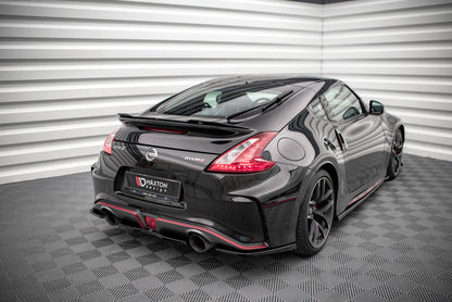 Rear side splitters nissan 370z nismo facelift