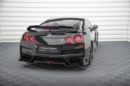 Rear side splitters nissan gtr r35 facelift