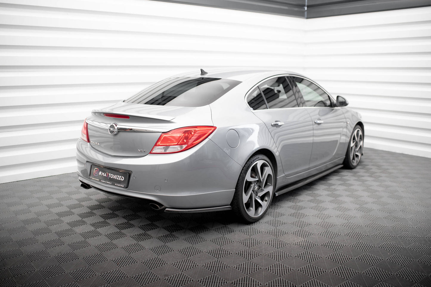 Rear side splitters opel insignia opc-line mk1
