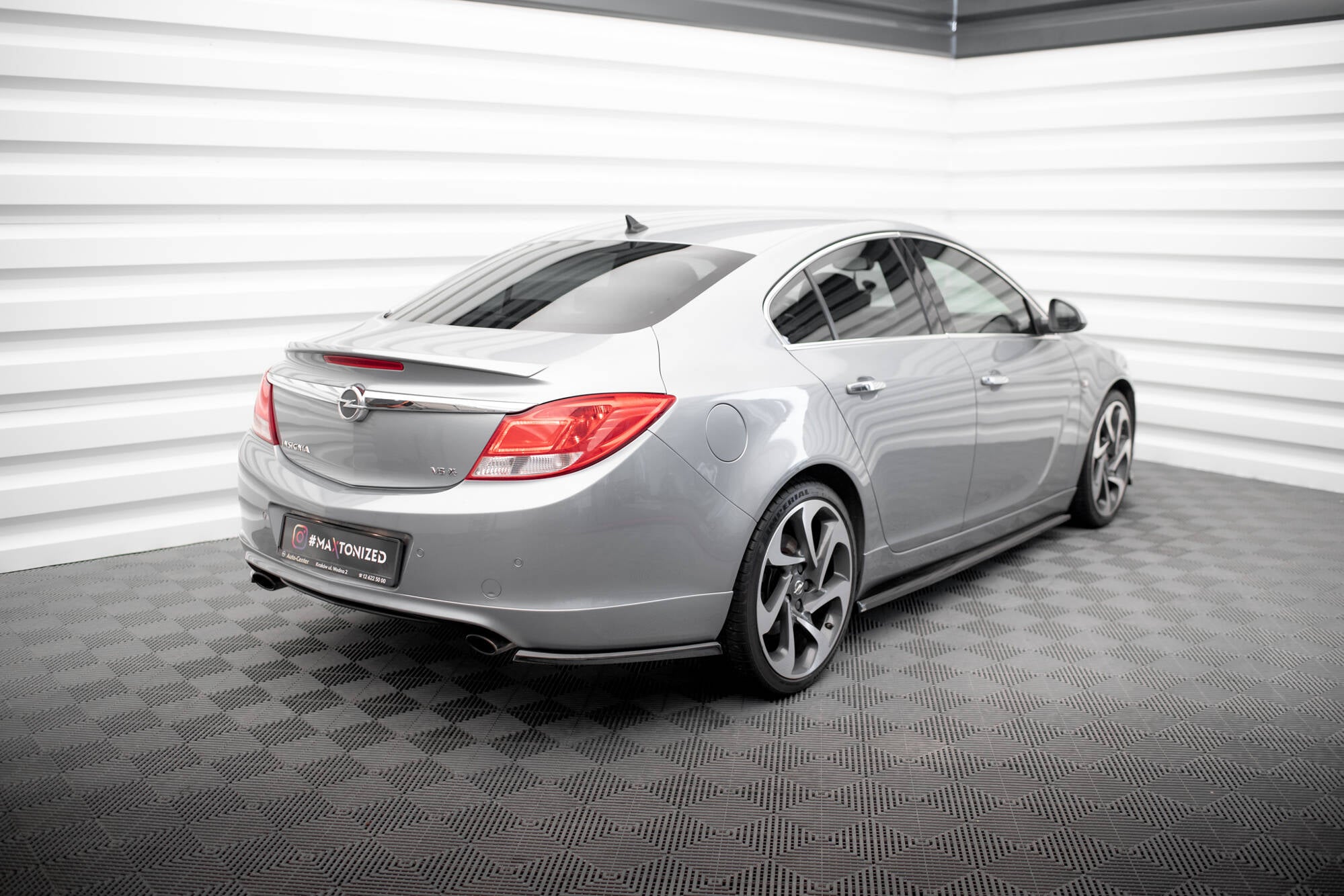 Rear side splitters opel insignia opc-line mk1