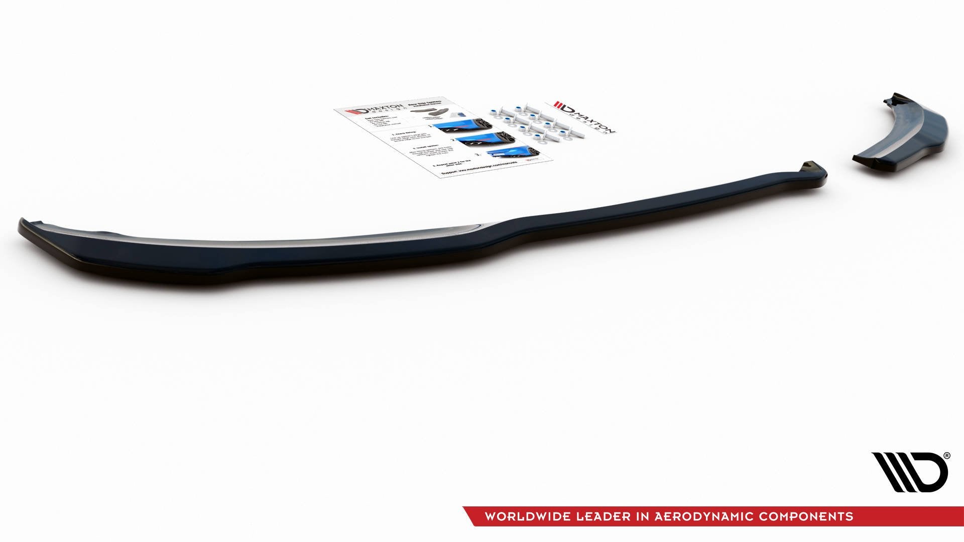Rear side splitters peugeot 207 sport