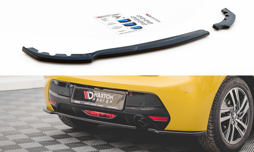 Rear side splitters peugeot 208 mk2