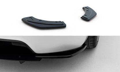 Rear side splitters peugeot rcz mk1 / mk1 facelift
