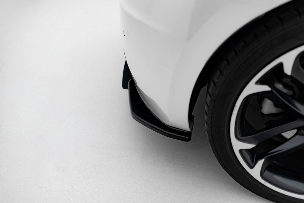 Bagsiden splitters peugeot rcz mk1 / mk1 ansigtsløftning