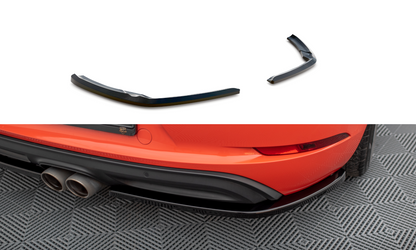 Rear Side Splitters Porsche 718 Cayman 982C