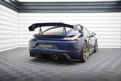 Rear side splitters Porsche 718 Cayman GT4 RS 982C