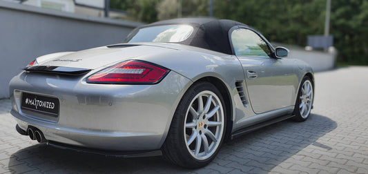 Rear side splitters porsche boxster 987