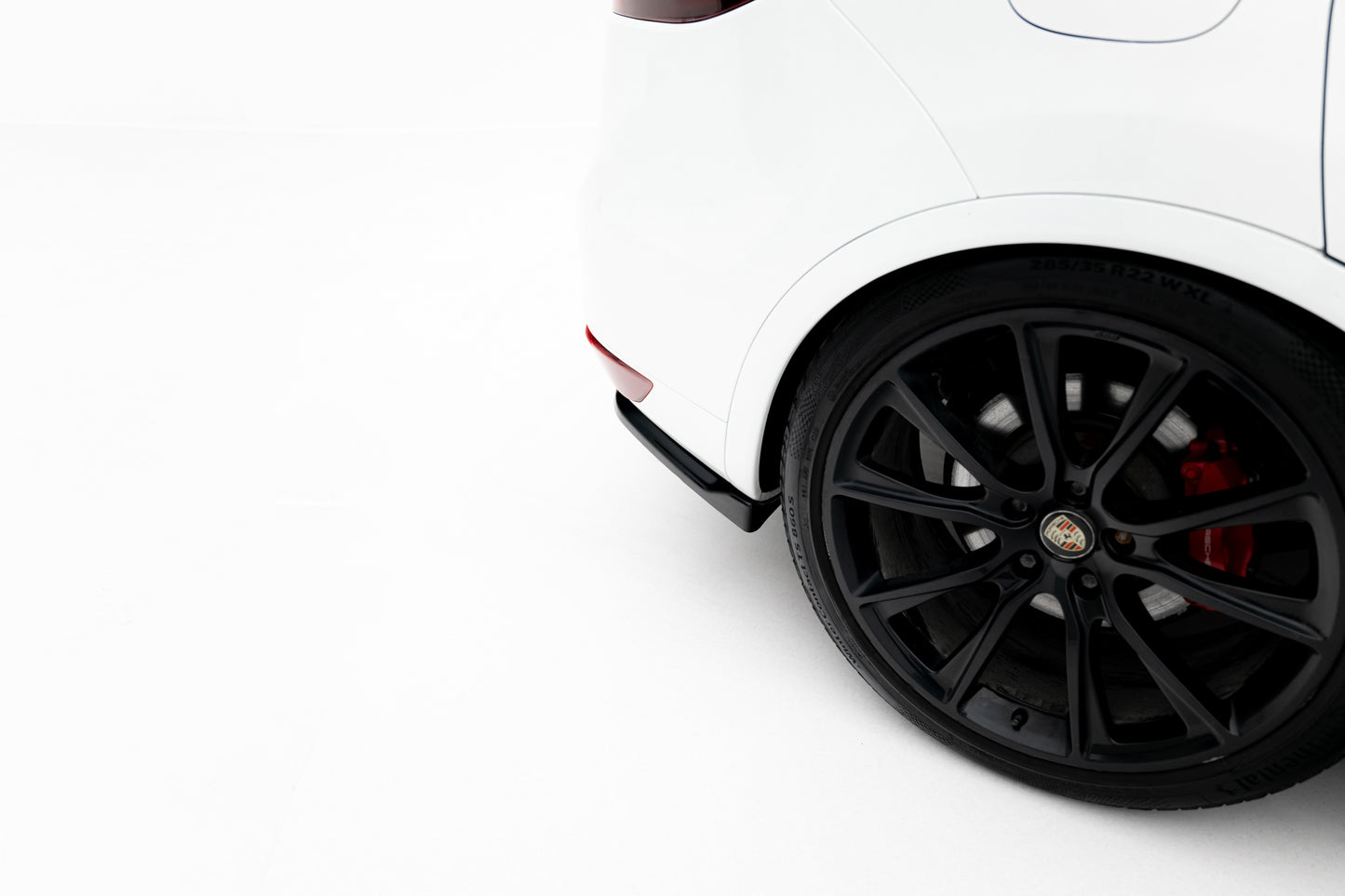 Rear side splitters porsche cayenne mk2