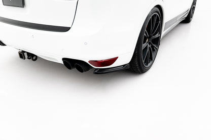 Rear side splitters porsche cayenne mk2