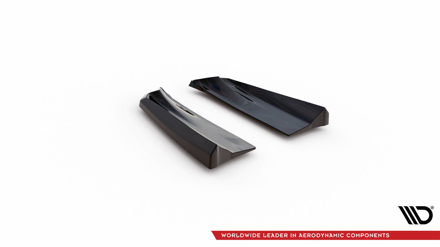 Rear Side Splitters Porsche Macan MK1 Facelift 2