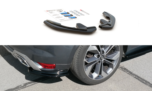 Rear side splitters renault megane mk.4 gt-line