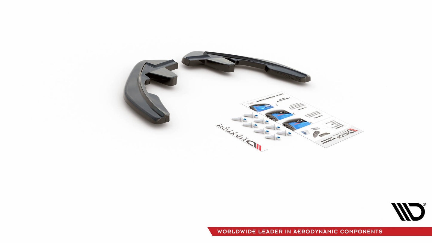 Rear side splitters renault megane mk.4 gt-line