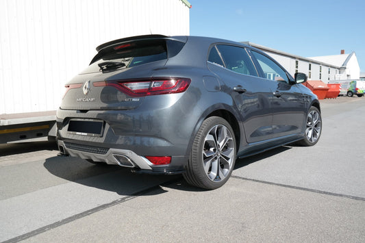 Rear side splitters renault megane mk.4 gt-line