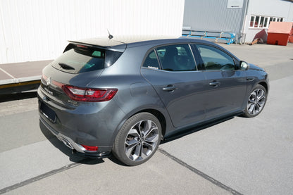 Rear side splitters renault megane mk.4 gt-line