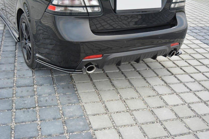 Rear side splitters saab 9-3 aero mk2 facelift