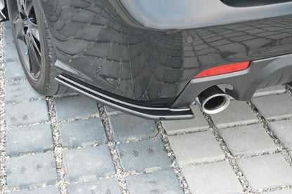 Rear side splitters saab 9-3 aero mk2 facelift