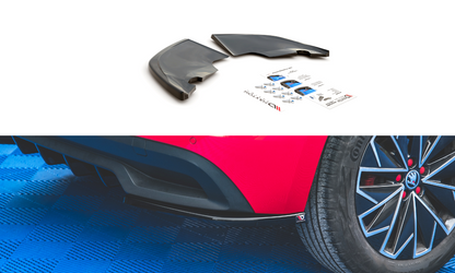 Rear side splitters skoda kamiq mk1