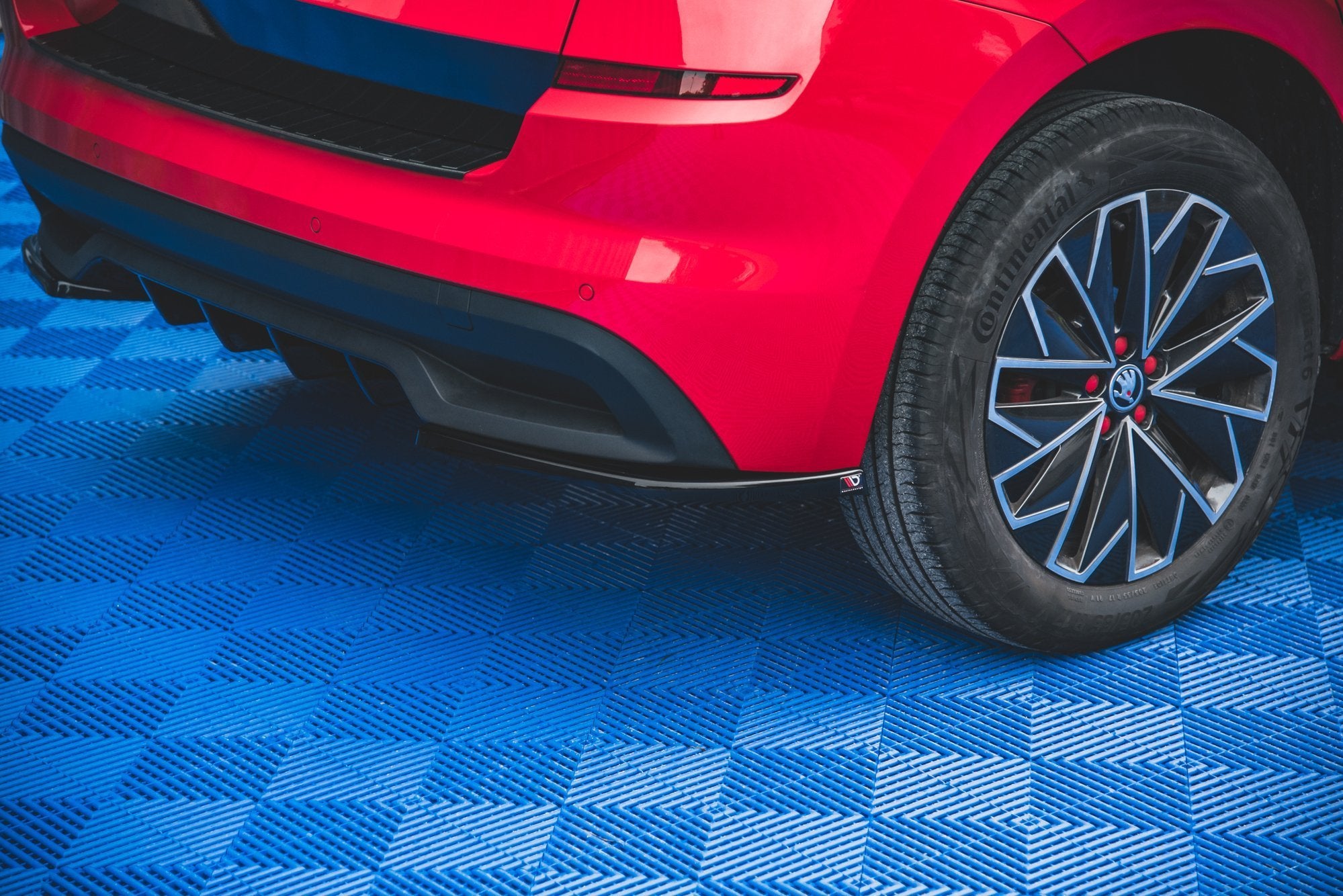 Bagsiden Splitters Skoda Kamiq Mk1