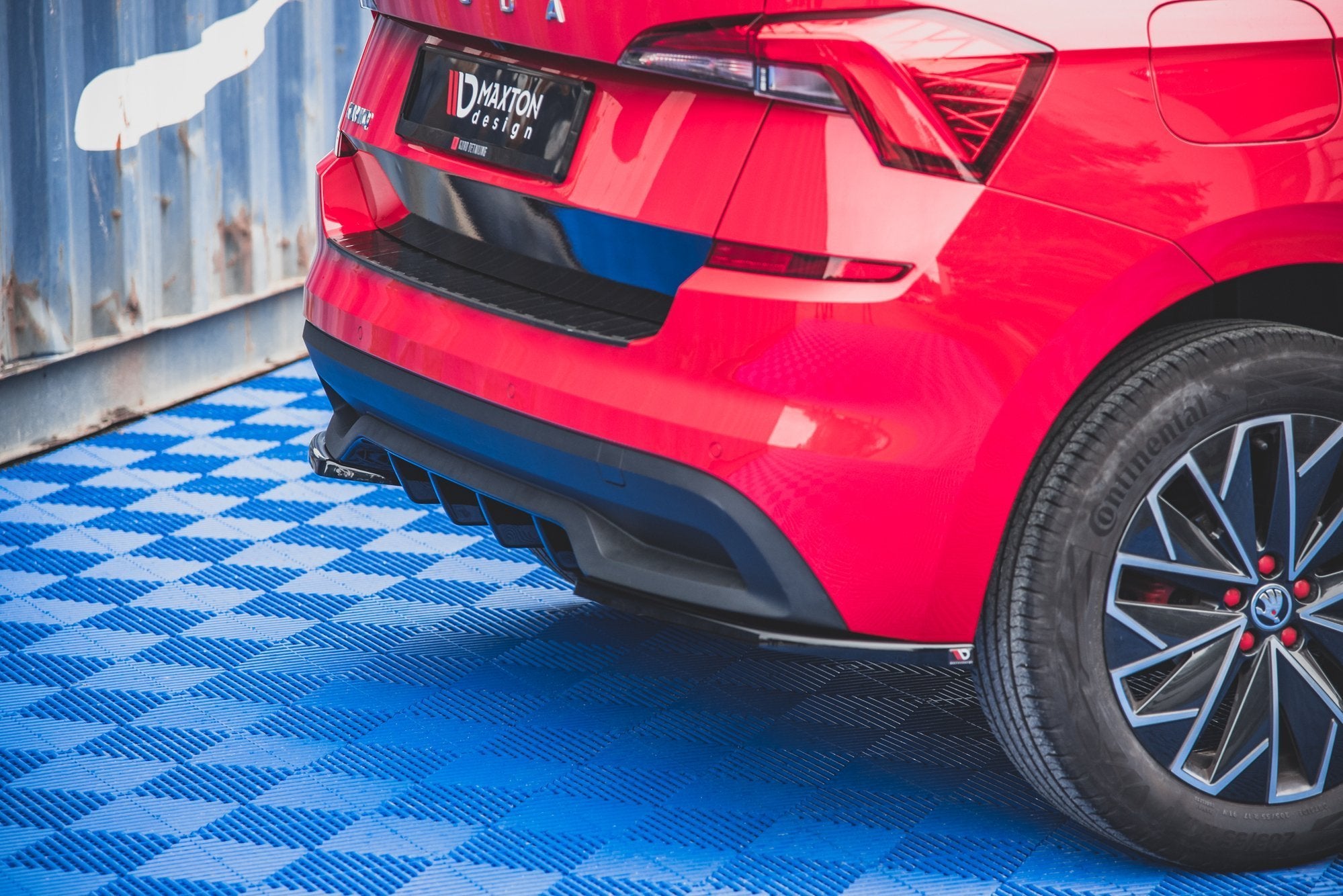 Bagsiden Splitters Skoda Kamiq Mk1