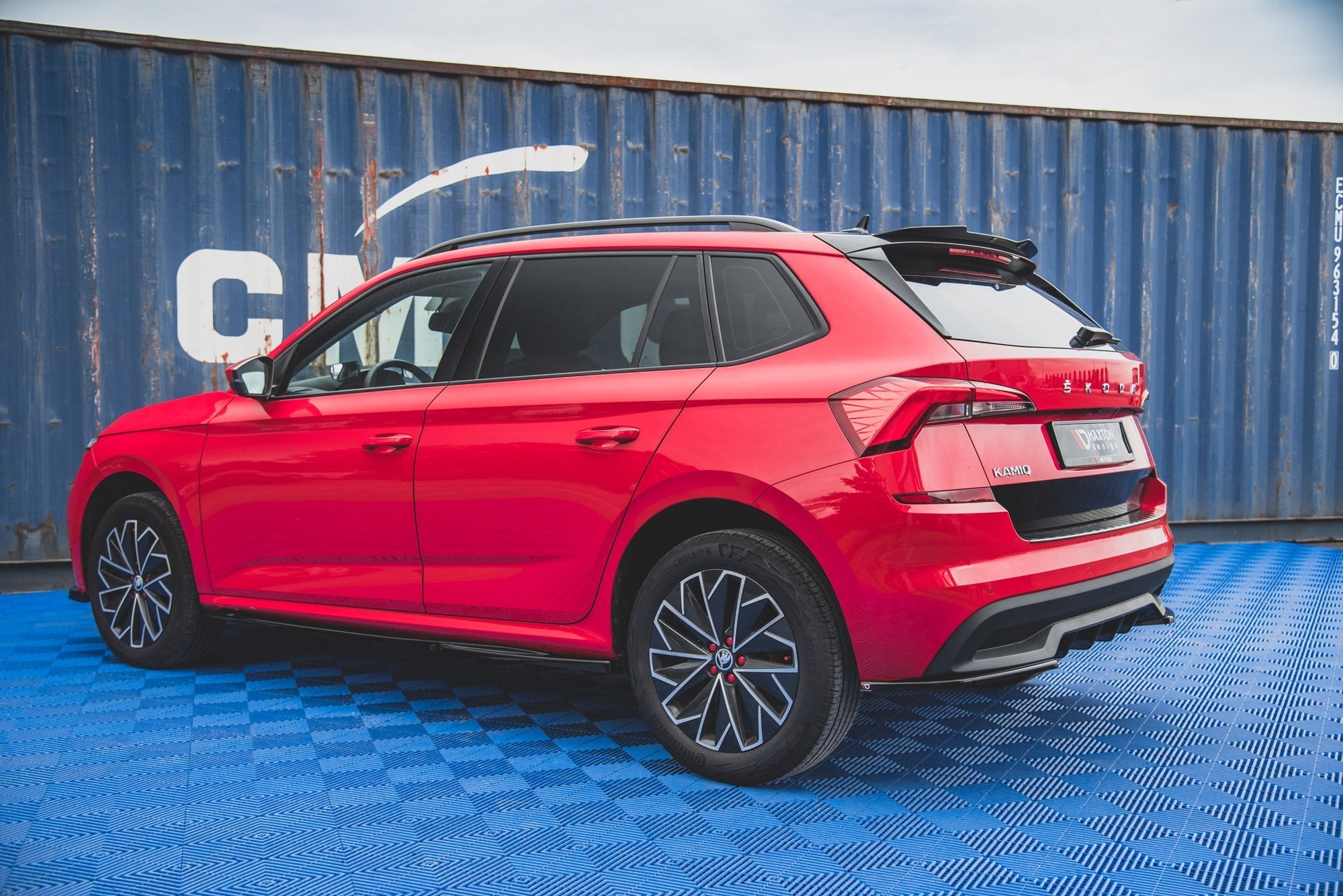 Bagsiden Splitters Skoda Kamiq Mk1