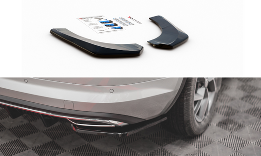 Rear side splitters skoda kodiaq sportline mk1 / mk1 facelift