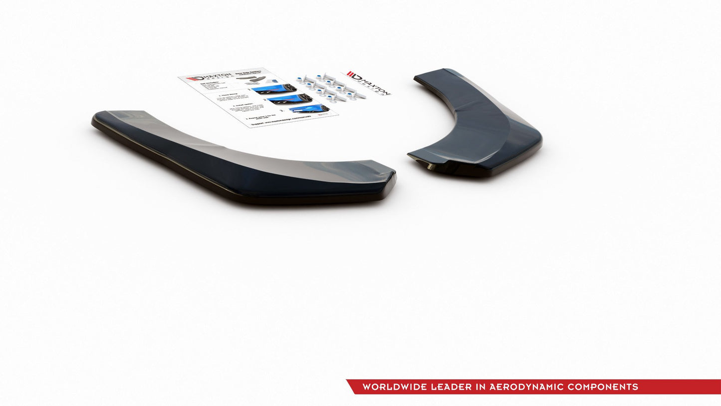 Rear side splitters skoda kodiaq sportline mk1 / mk1 facelift