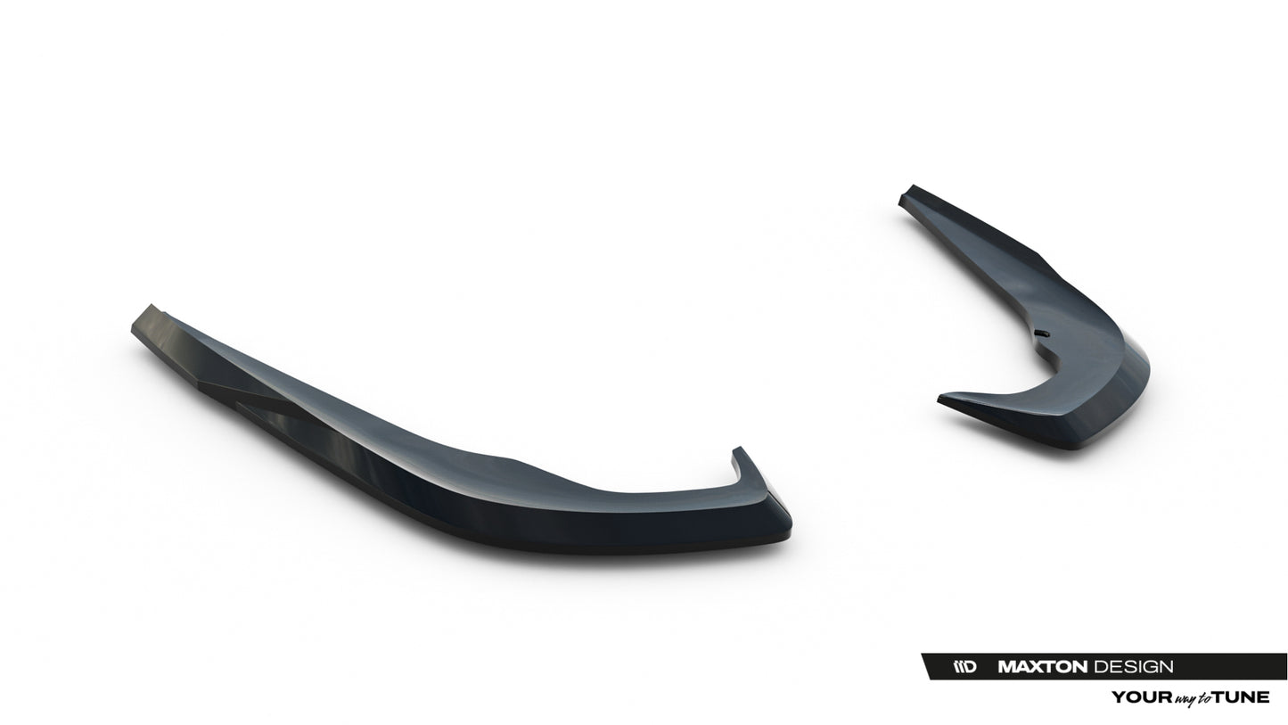 Rear side splitters skoda octavia liftback / combi mk4 facelift