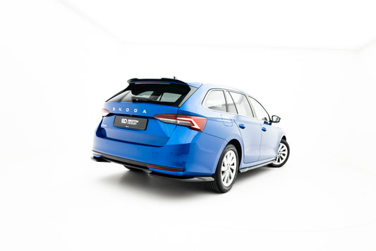 Rear side splitters skoda octavia liftback / combi mk4 facelift