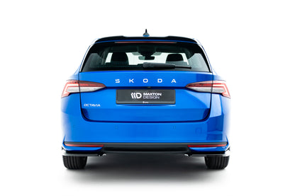 Rear side splitters skoda octavia liftback / combi mk4 facelift