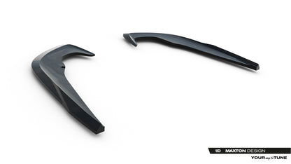 Rear side splitters skoda octavia liftback / combi mk4 facelift