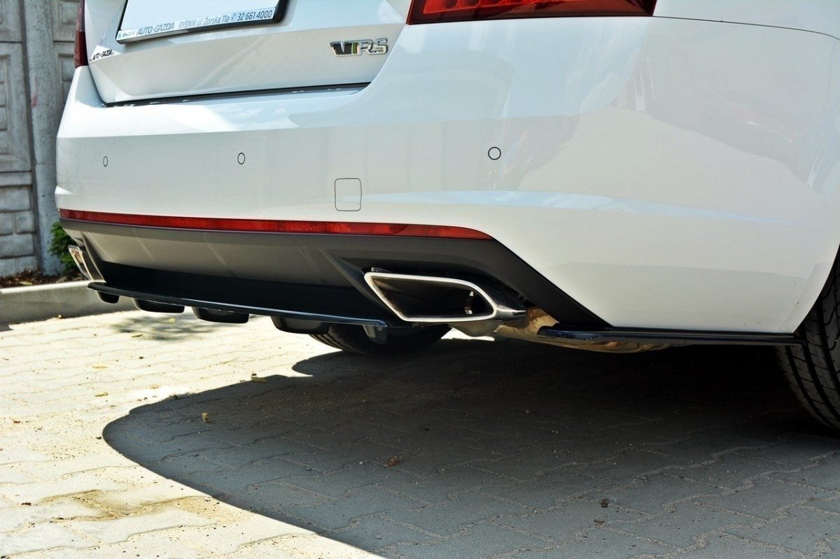 Rear side splitters skoda octavia rs mk3 / mk3 fl hatchback / estate