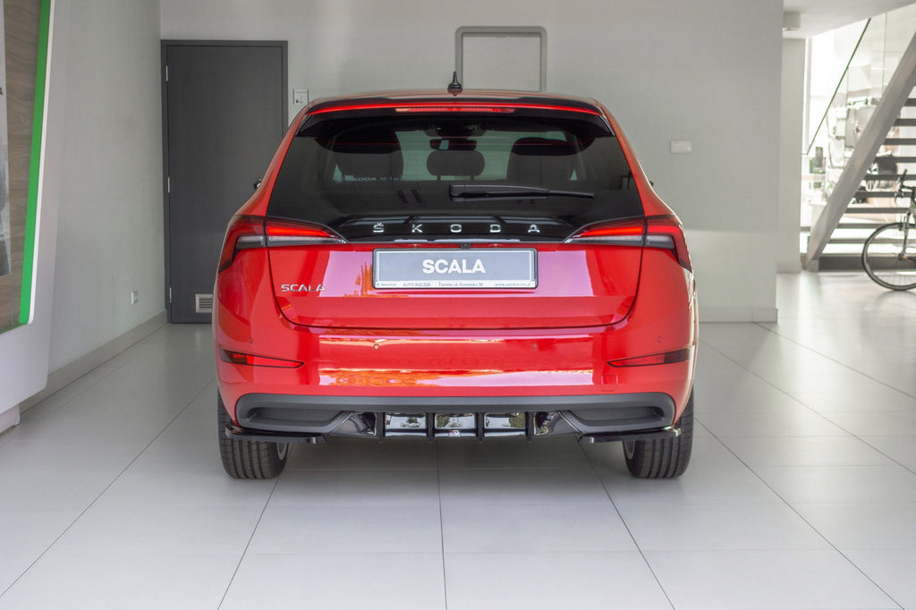 Rear side splitters shoe scala