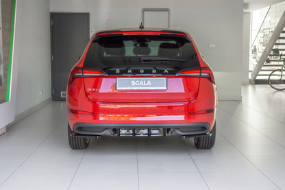 Rear side splitters skoda scala