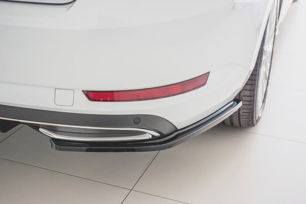 Rear side splitters skoda superb liftback / combi mk3 facelift