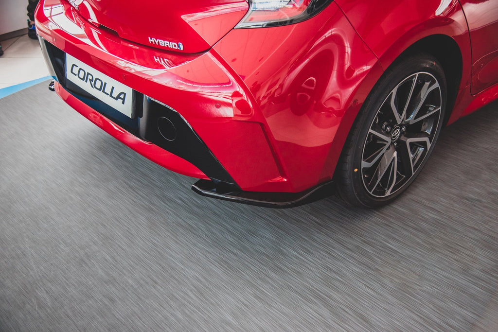 Rear side splitters toyota corolla xii hatchback