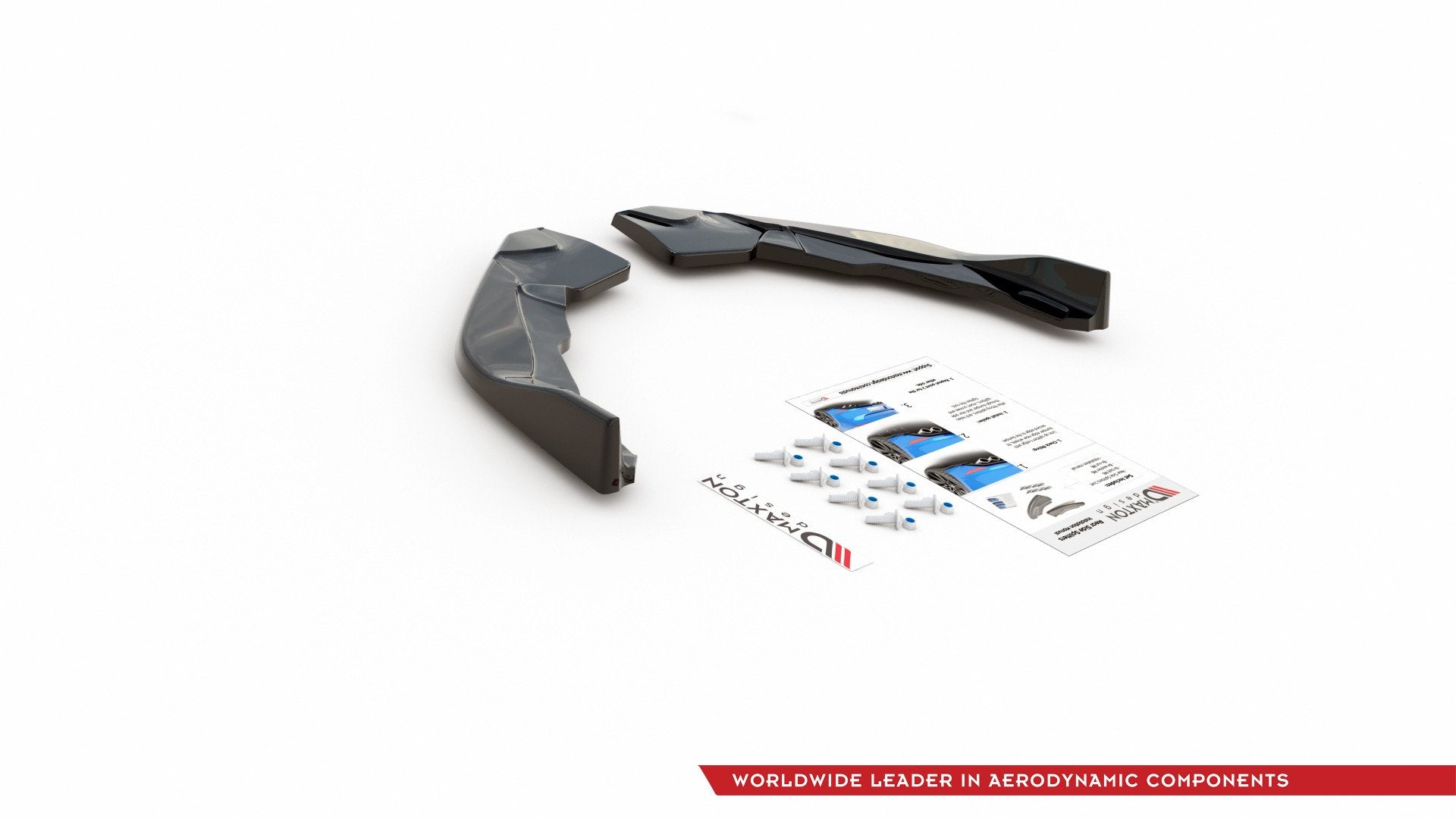 Rear side splitters toyota corolla xii hatchback